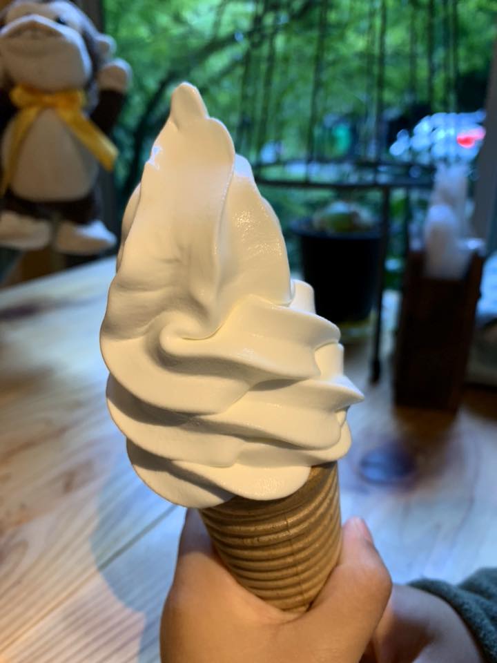 神庭の滝ソフトクリーム