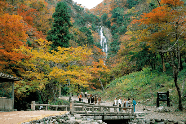 神庭の滝秋の滝