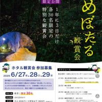 ひめぼたる鑑賞会