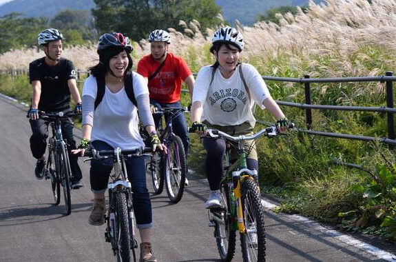 サイクリングと仏ヶ山登山ツアー　ガイドクラブ
