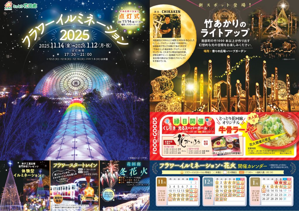 フラワーイルミネーション2025-01