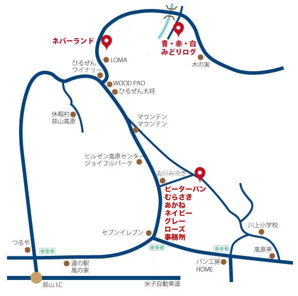 アクセスマップ