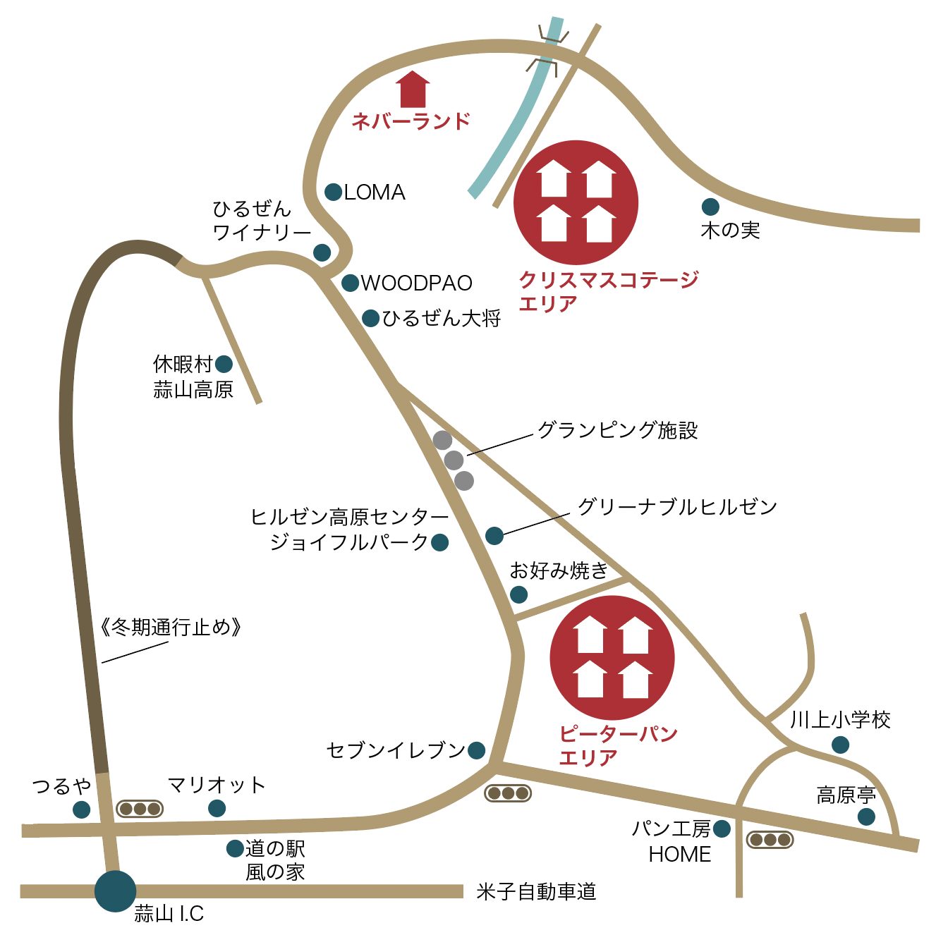 アクセスマップ