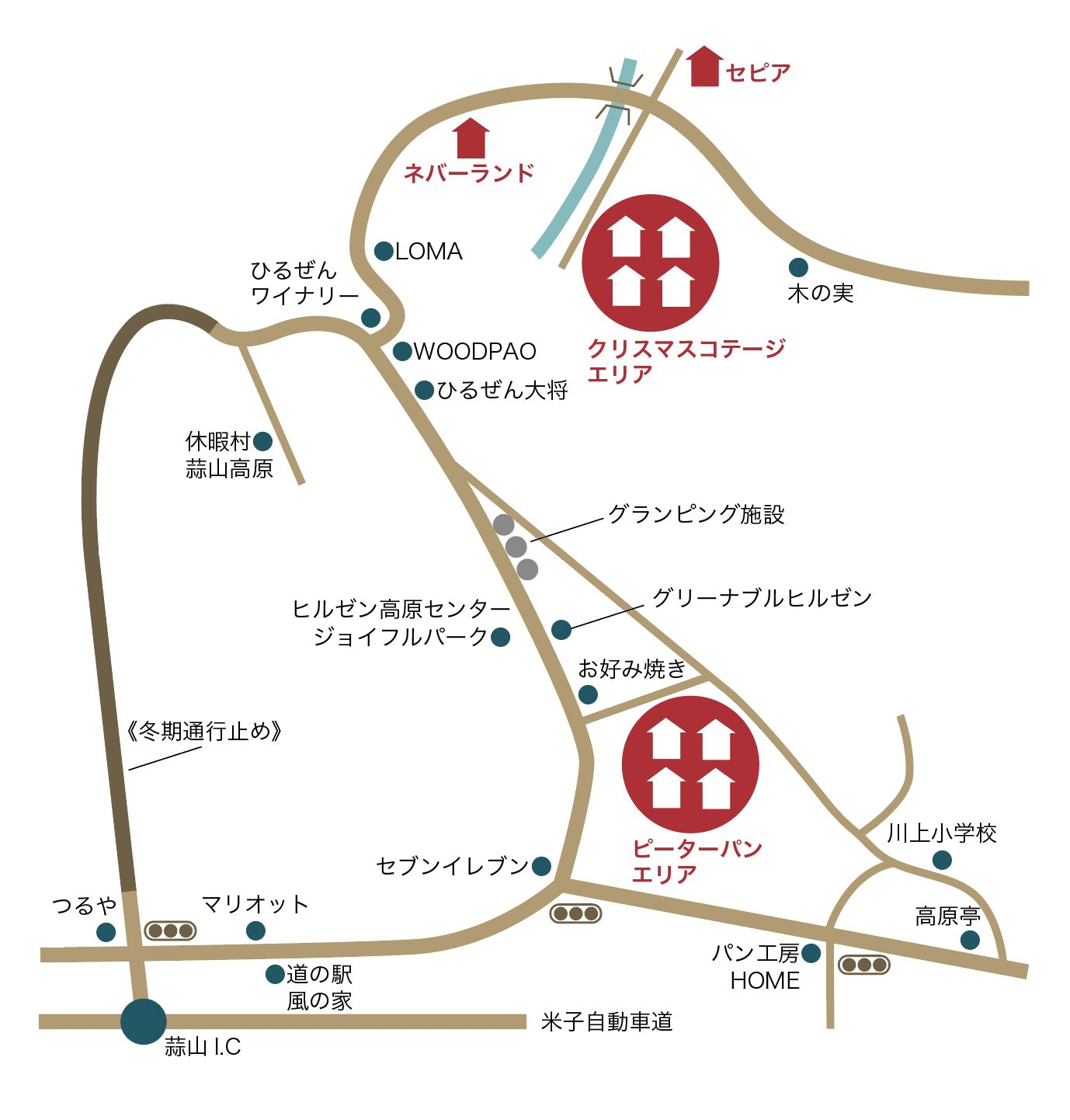 アクセスマップ